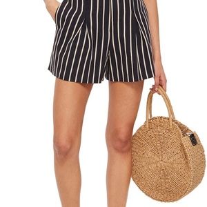 Top Shop Stripe Shorts